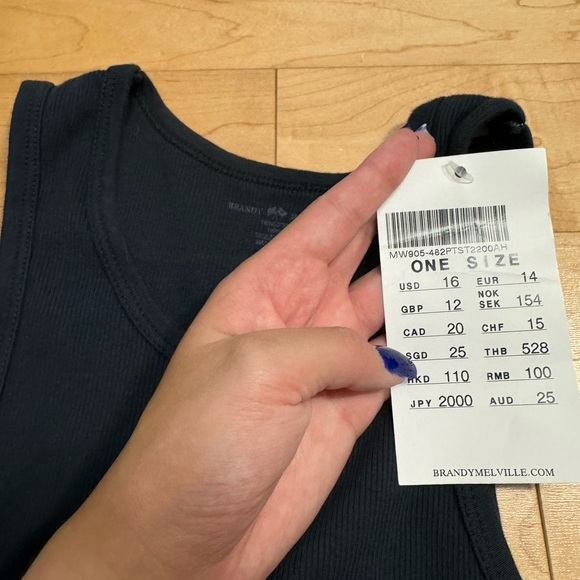 nwt brandy melville tank top - Picture 2 of 2